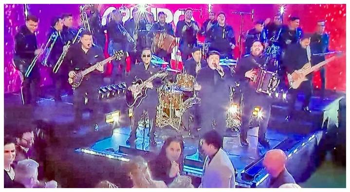 Explosivo reencuentro en la Casa de los Famosos con Grupo Firme y todos los exhabitantes