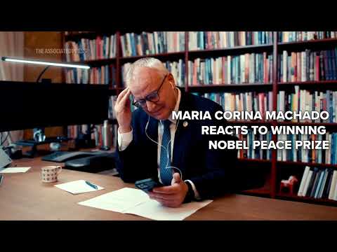 Who is Maria Corina Machado? What to know about the Nobel Peace Prize winner, reactions