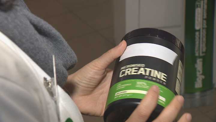 A moda de tomar creatina, a exame