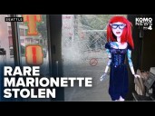 Rare marionette of Seattle tattoo artist stolen in Pike Place Market break