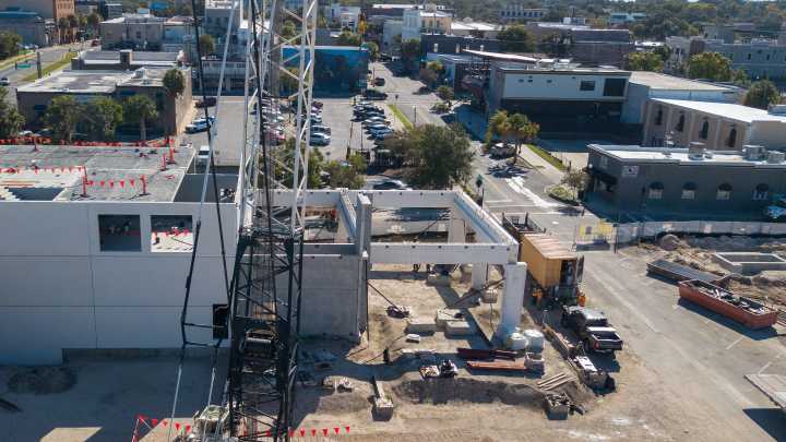New downtown Ocala hotel construction continues. Check the progress!