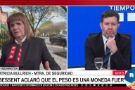Los desesperados intentos de Patricia Bullrich para desmentir a Trump: "No quiso decir lo que dijo"