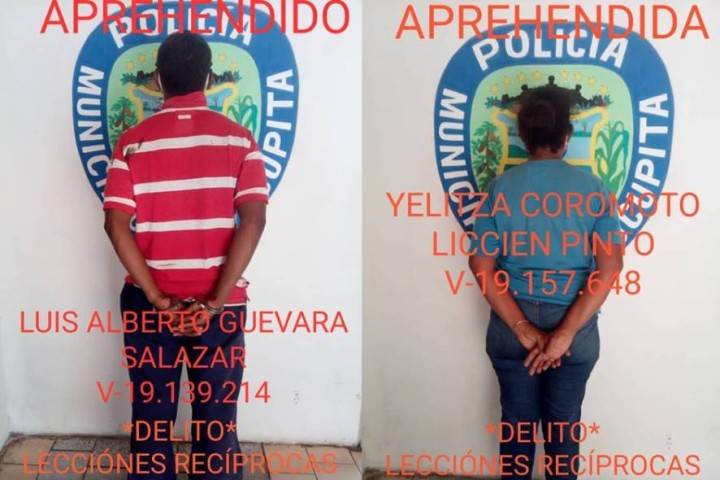 Le agarró la yuca y la casa, él se alteró y Politucupita los recluyó