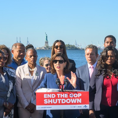 Hochul blasts GOP over government shutdown, funding cuts
