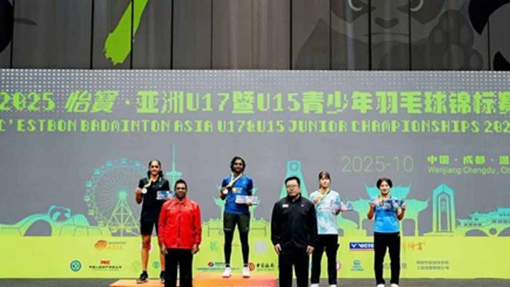 Badminton Asia U17 & U15 C’ships: Shaina, Diksha clinch gold as India finish with best medal haul