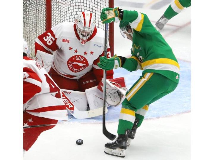 Sudbury Wolves stumble in second, suffer lopsided loss to Greyhounds