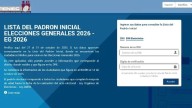 Reniec sobre difusión de datos personales en Padrón Electoral: "En todos los procesos se ha cumplido con la publicación bajo los mismos parámetros"