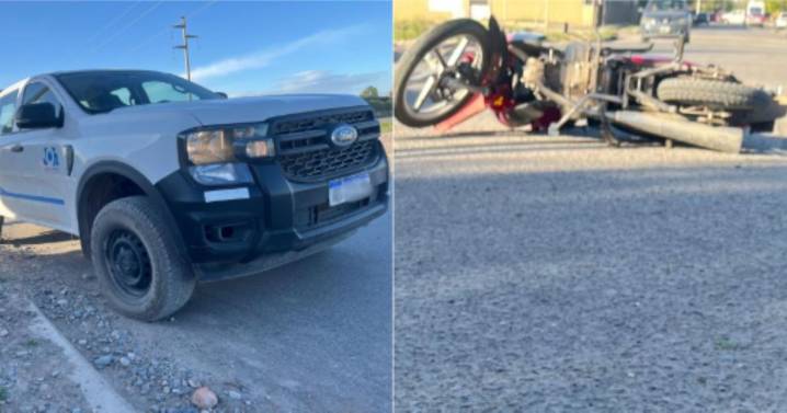 Un enfermero quedó en terapia intensiva en Neuquén tras ser atropellado por una camioneta petrolera