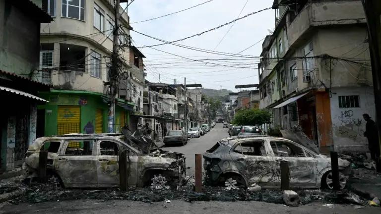 Jornada letal en Río de Janeiro: 64 muertos en operativo policial contra la banda Comando Vermelho