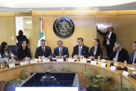 Comparece García Harfuch sólo ante líderes parlamentarios de diputados