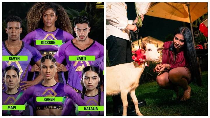 Exparticipante del ‘Desafío’ recibió una cabra de regalo y esta fue su reacción