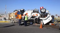 Accidentes provocan caos vial en Toluca