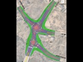 Dexter to get peanut-shaped roundabout at ‘5 Points’ intersections in 2027