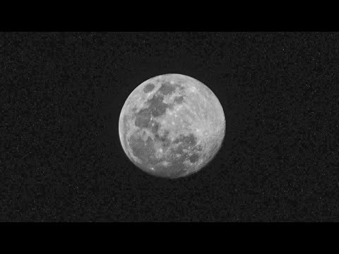 Harvest Moon lights up fall night sky