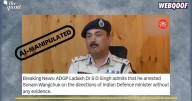 Ladakh DGP Admitted Sonam Wangchuk Arrested Without Proof? No, Clip Is Edited!
