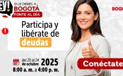 Feria Virtual de Hacienda en Bogotá: fechas y beneficios para ponerse al día con impuestos