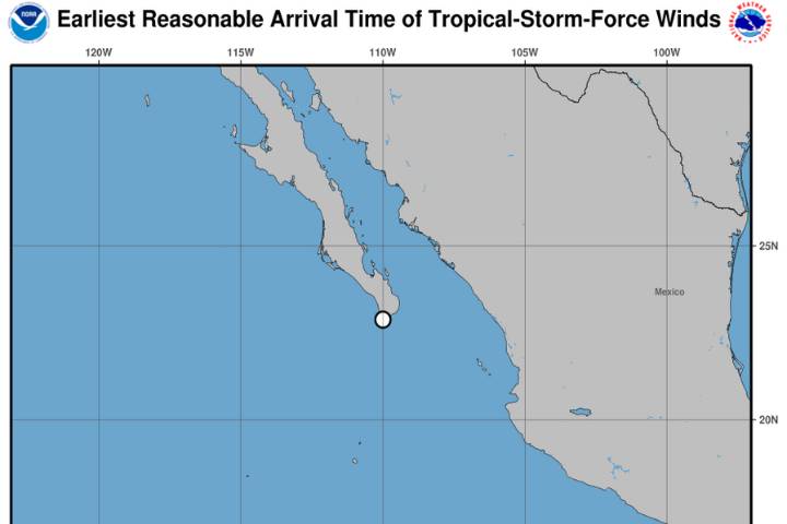 Ciclón Tropical Raymond se extingue frente a BCS