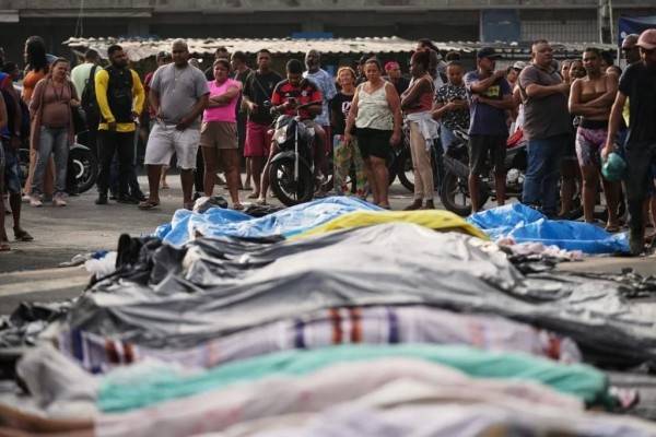 Estiman en 132 muertos saldo de operativo en Brasil