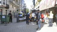Heridas leves dos personas en el desfile del ganado del San Froilán tras intentar escaparse un buey