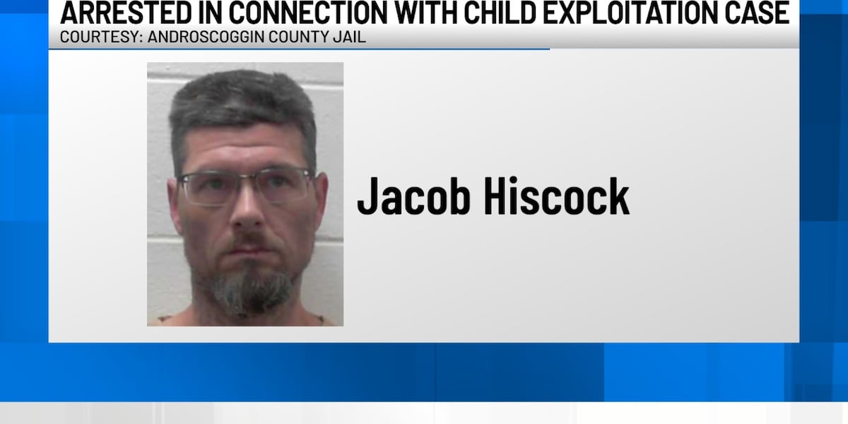 Livermore Falls man arrested by Maine State Police in child exploitation case