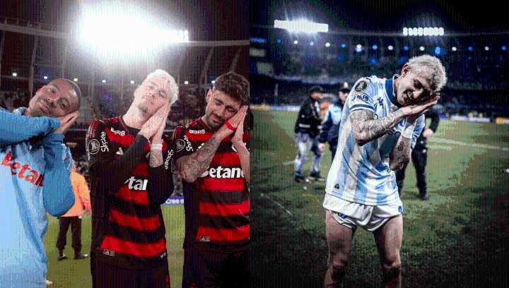 «Buen día…»: las picantes burlas de los jugadores de Flamengo a una figura de Racing