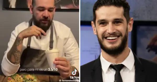 Chef Javier García se disculpa tras polémica por sus "esquites gourmet" de 230 pesos