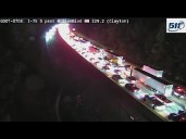 Emergency road repair shuts down I