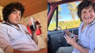 El "doble" de Milei: un joven sorprende en TikTok por su increíble parecido con el Presidente