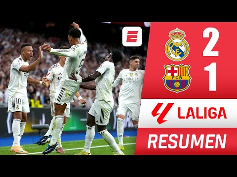 VIDEO: ver resumen y goles de El Clásico, Real Madrid vs. Barcelona (2