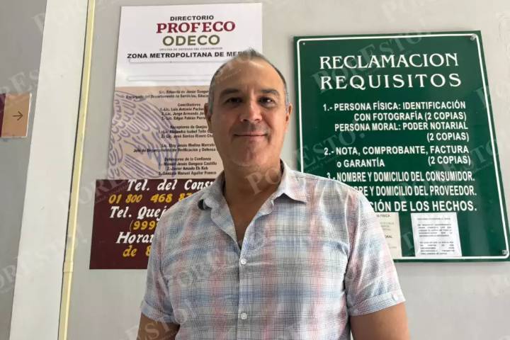 Víctor Cervera Hernández se estrena como nuevo delegado de la Profeco