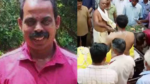 Adimali landslide disaster: Last rites of Biju performed at ancestral home, brother lights pyre
