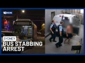 Sydney Man Arrested Accused Of Stabbing Stranger On A Bus In Random Attack
