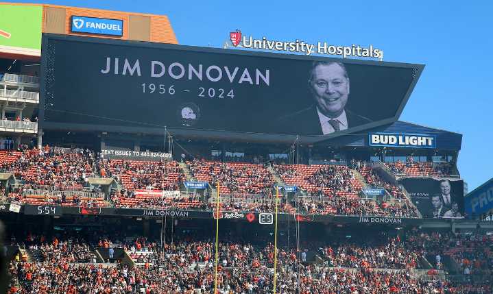 Jimmy Donovan’s battle with cancer – Terry Pluto’s new Browns book, excerpt 4 of 5