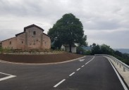 La empresa da por terminada la obra que aleja el tráfico de la iglesia maliaya de San Salvador