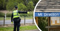 Vehicle rollover on East Tamar Highway, Tasmania Police on scene