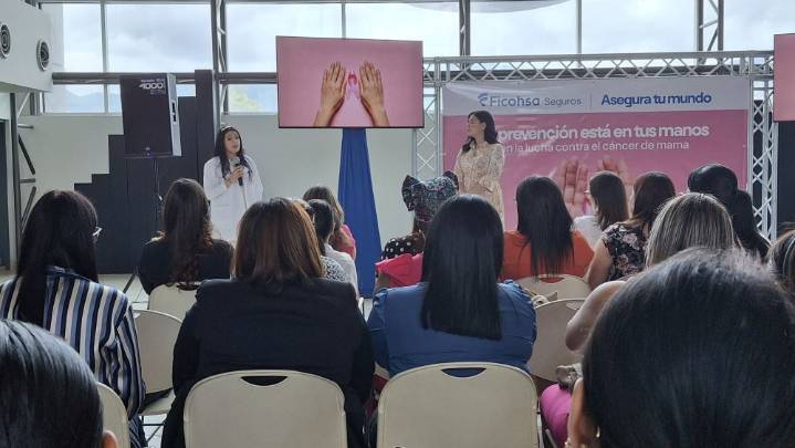 PORSALUD y Ficohsa Seguros realizan jornada preventiva de cáncer de mama