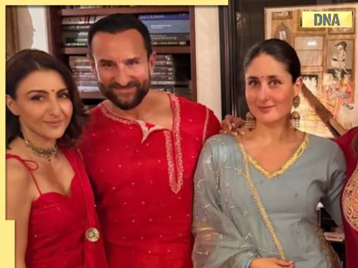 Kareena Kapoor Khan, Ibrahim Ali Khan, Jeh, Taimur enjoy Pataudi pre