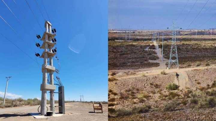 Avanzan las obras eléctricas en Sarmiento para mejorar el servicio