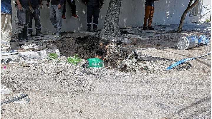 Paraná: finalizaron tareas de reparación en la red de agua potable