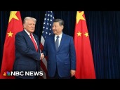 Trump says it's an 'honor' to be with Xi as meeting begins