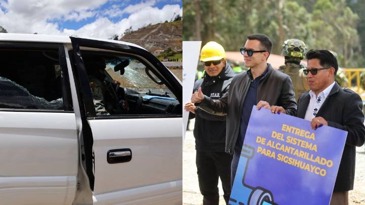 Video | Presidente de Ecuador, Daniel Noboa, fue víctima de un atentado - Canal 1
