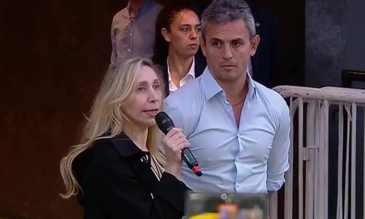 Karina Milei: "Estamos muy contentos, vamos a seguir esperando los números"