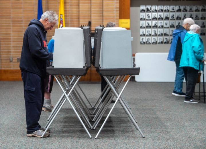 PHOTOS: CT early voting for 2025 municipal elections