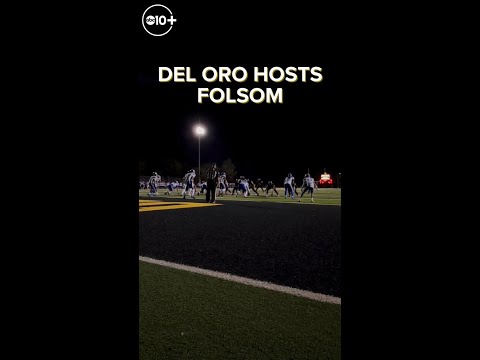FRIDAY NIGHT LIGHTS 🏈 | Folsom Bulldogs vs. Del Oro Golden Eagles