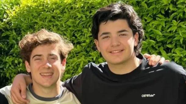 El gesto del hijo de Briatore que encendió las redes con Colapinto