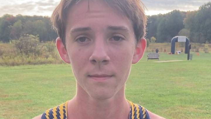 Tallmadge's Donevan Noah discusses American Conference boys race