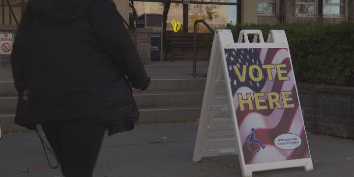 Early voting began across the North Country Saturday