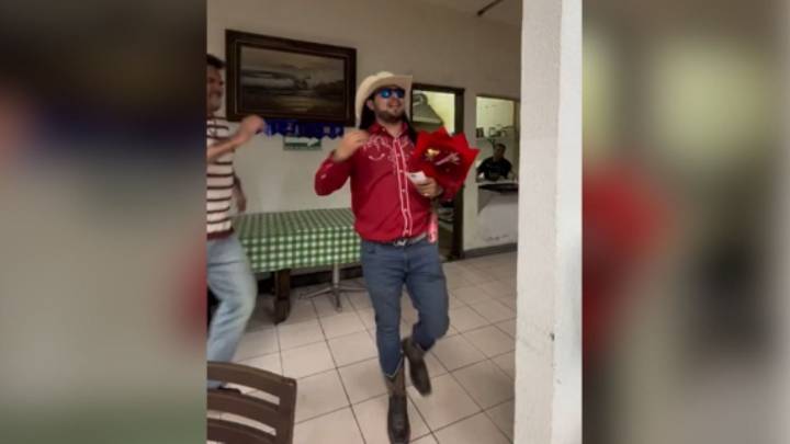 'El Patrón' es agredido durante entrega de flores; video se vuelve viral