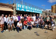 Emotivo almuerzo entre veteranos y antiguos dirigentes de filiales de la UD Las Palmas