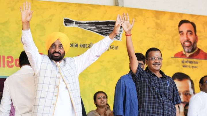 Sanghavi rewarded with deputy CM post for sending farmers to jail: Kejriwal
